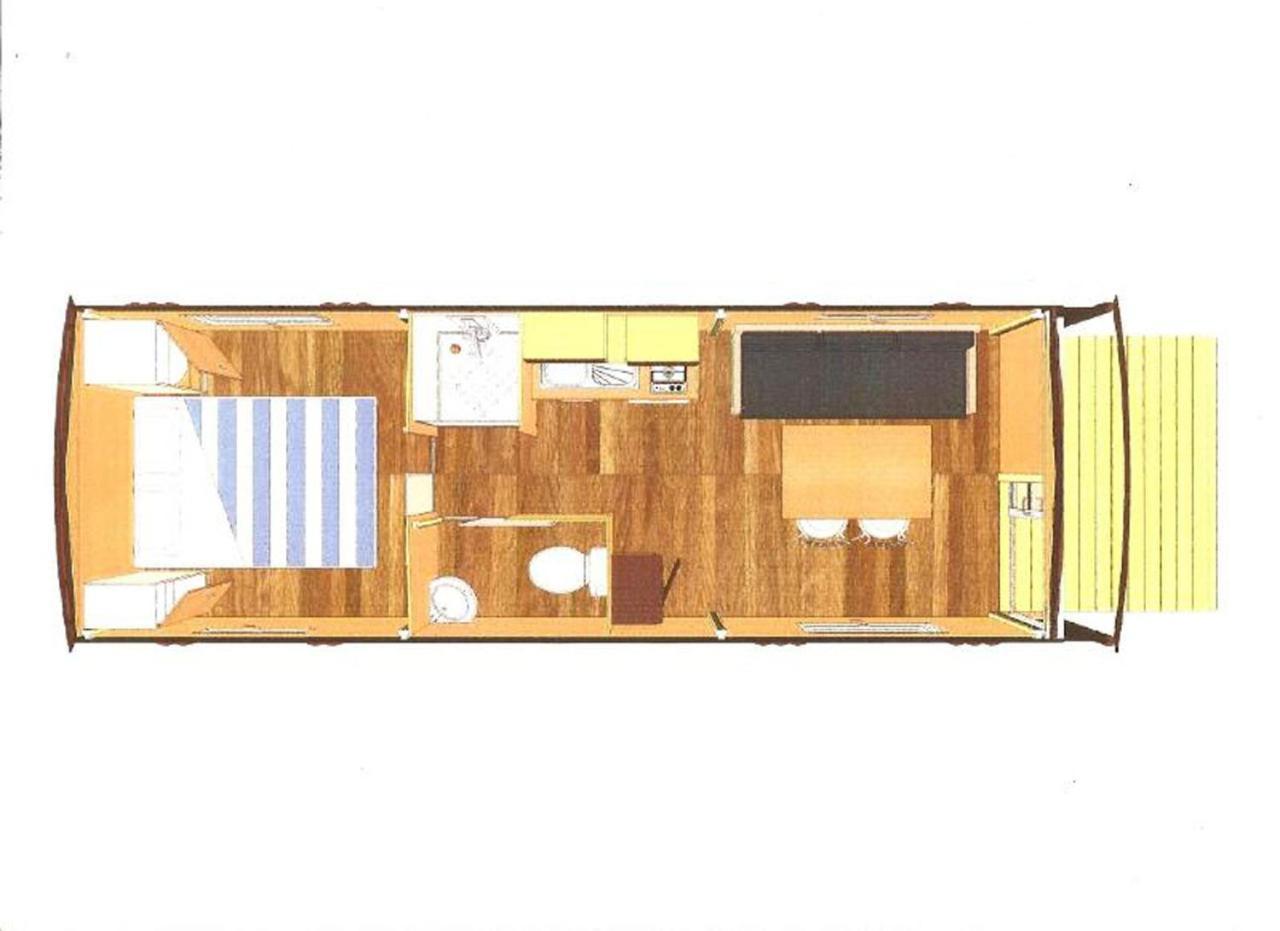 Camping Les Amandiers Castelnau-de-Guers エクステリア 写真
